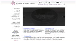 Desktop Screenshot of morgainehager.com